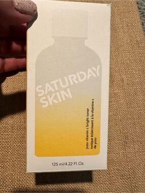 Saturday Skin Yuzu Vitamin C Bright Toner